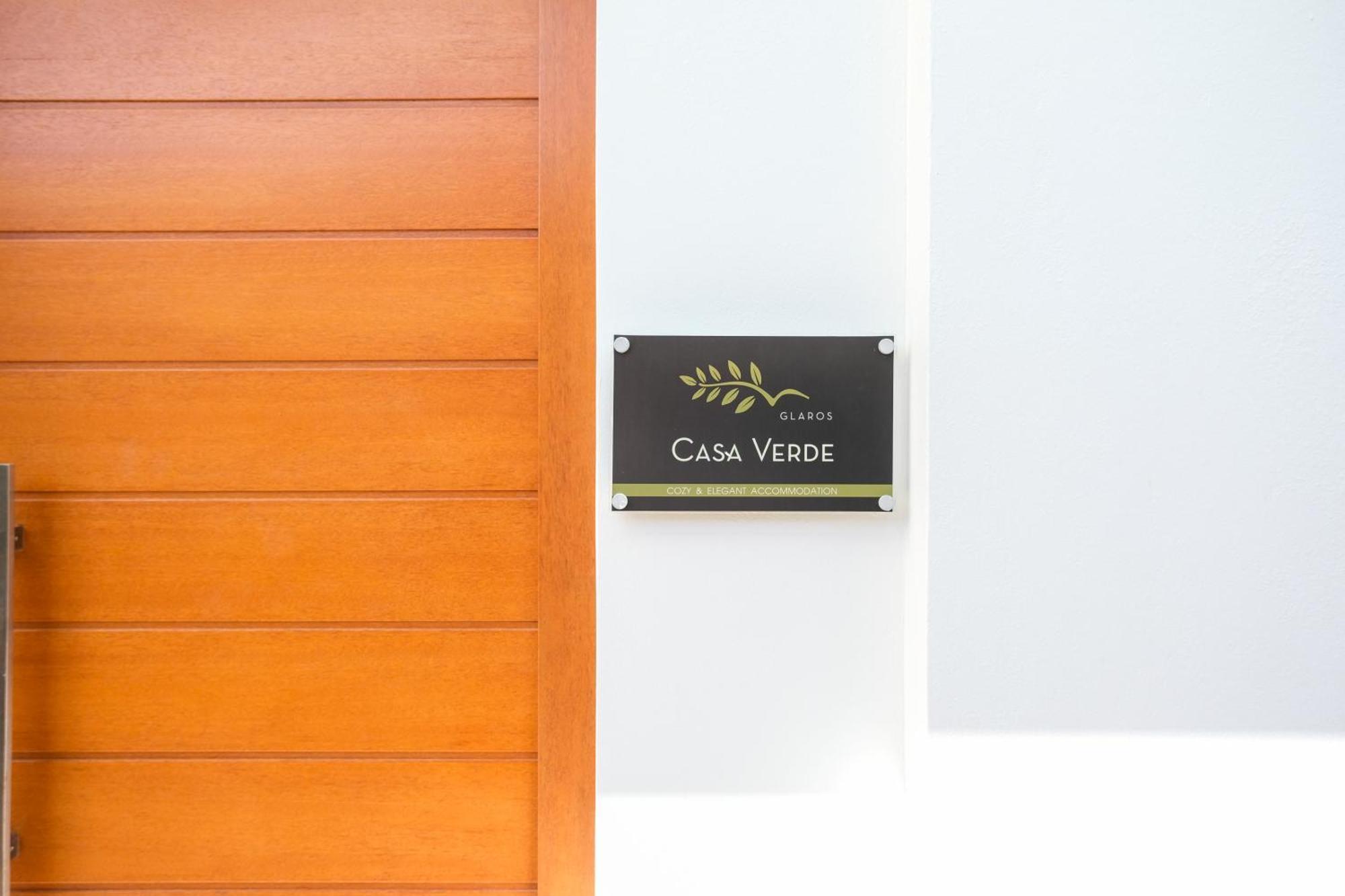 Glaros Casa Verde - Cozy Flat With Garden Near Beach Kato Daratso Bagian luar foto