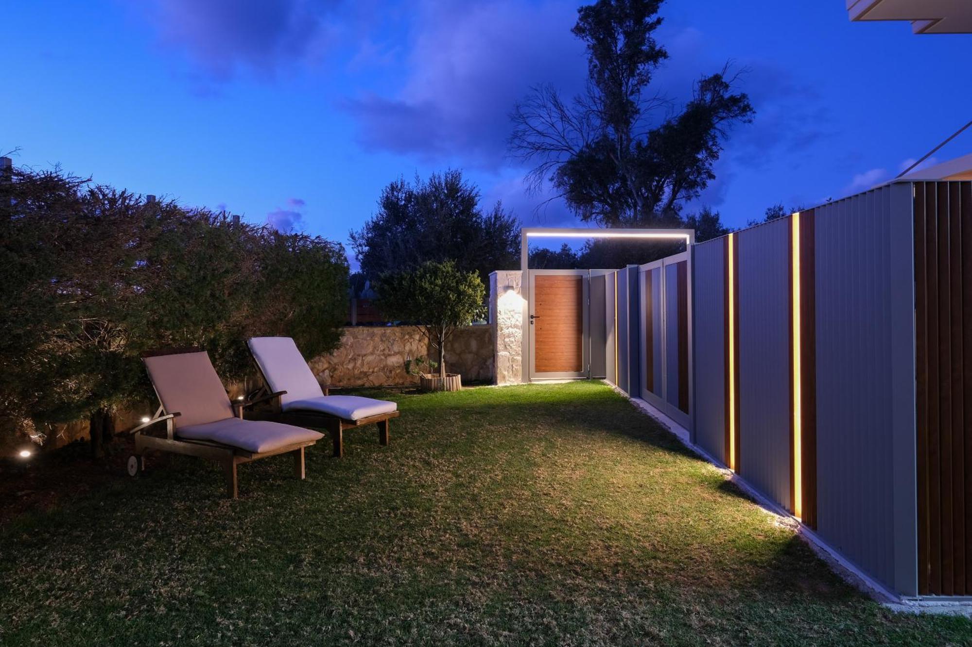 Glaros Casa Verde - Cozy Flat With Garden Near Beach Kato Daratso Bagian luar foto